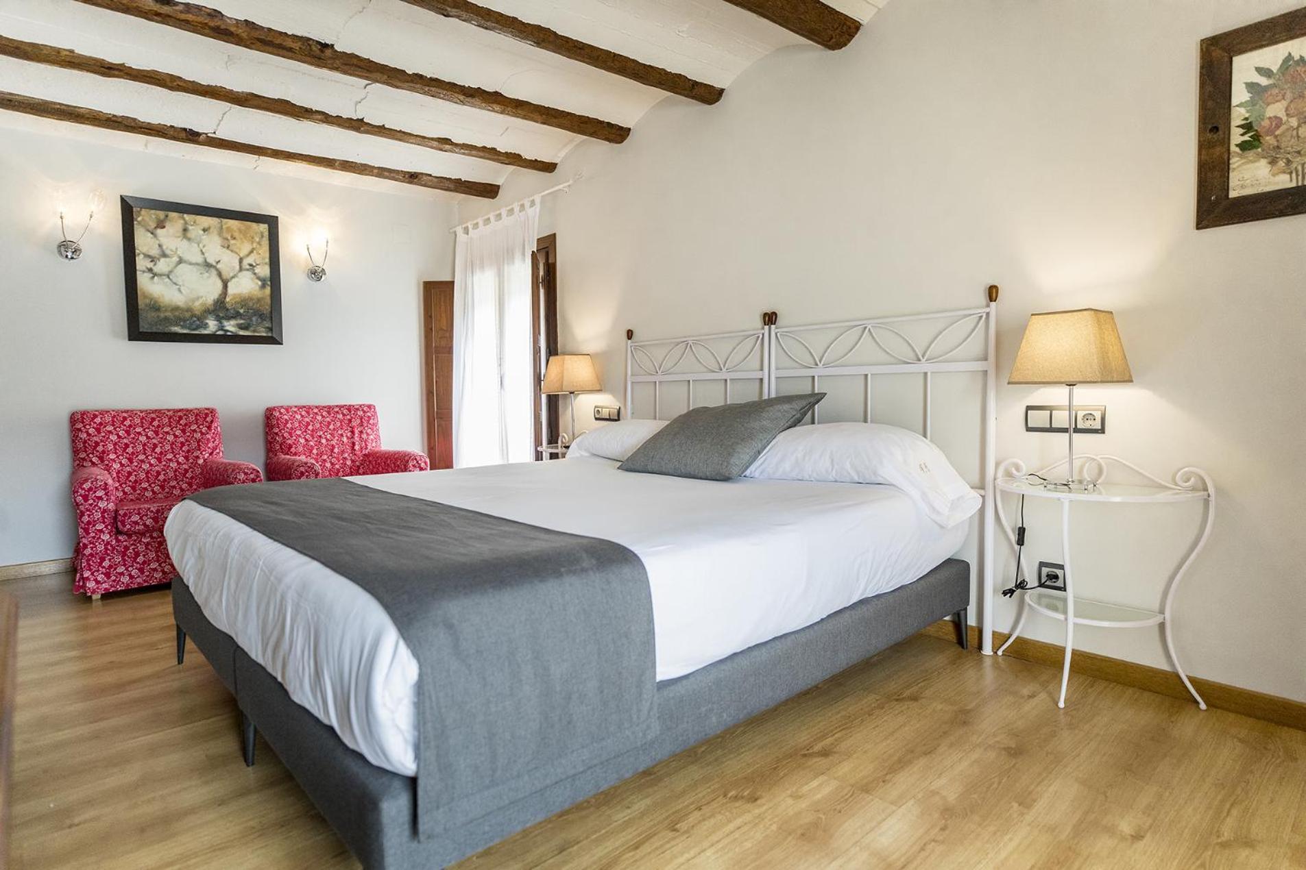 Hotel La Fonda De La Estacion Ла-Пуэбла-де-Вальверде Номер фото